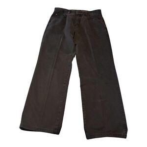 Ermenegildo-zegna Men's Brown and Black Trousers